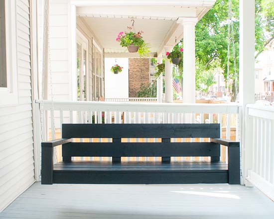 How To Build A Porch Swing Stand