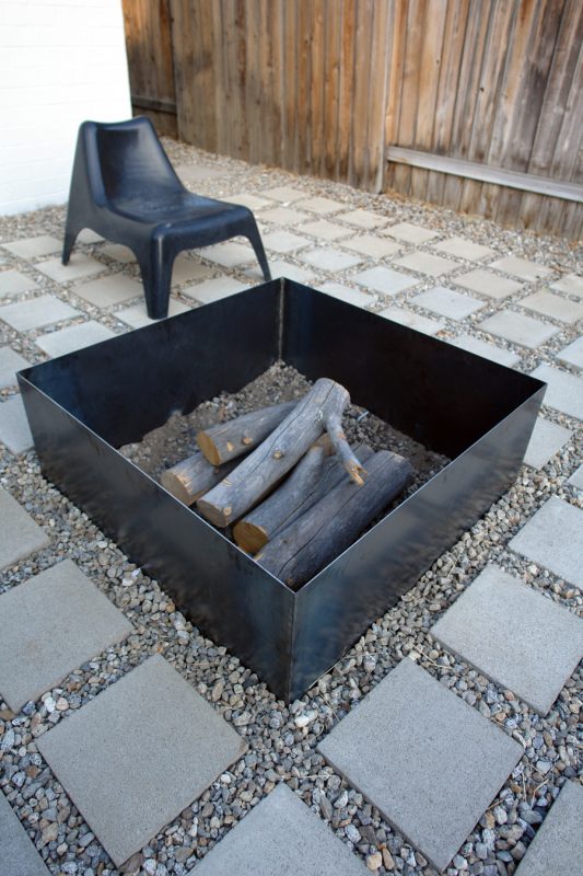 57 Inspiring Diy Outdoor Fire Pit Ideas, Rectangle Fire Pit Designs