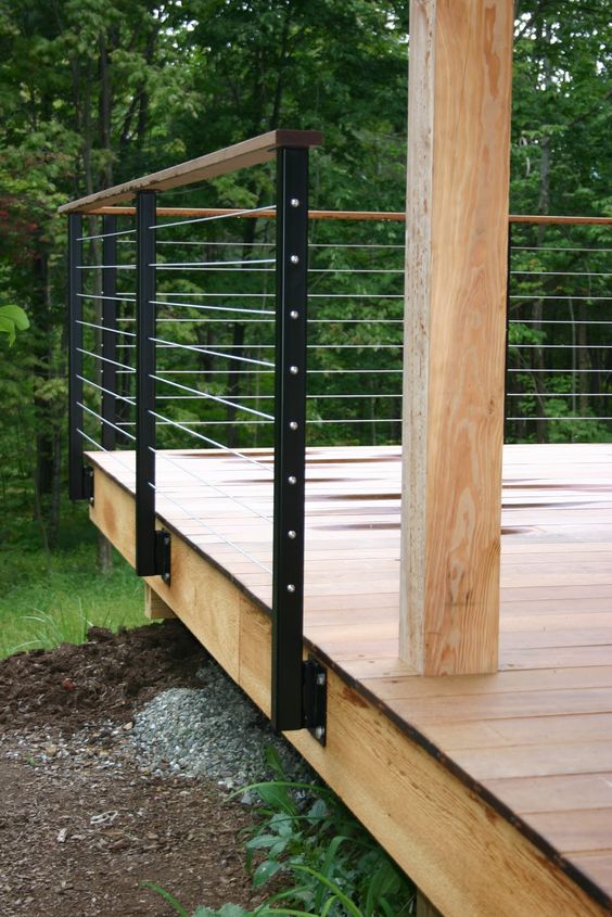 32 DIY Deck Railing Ideas & Designs That Are Sure to ...