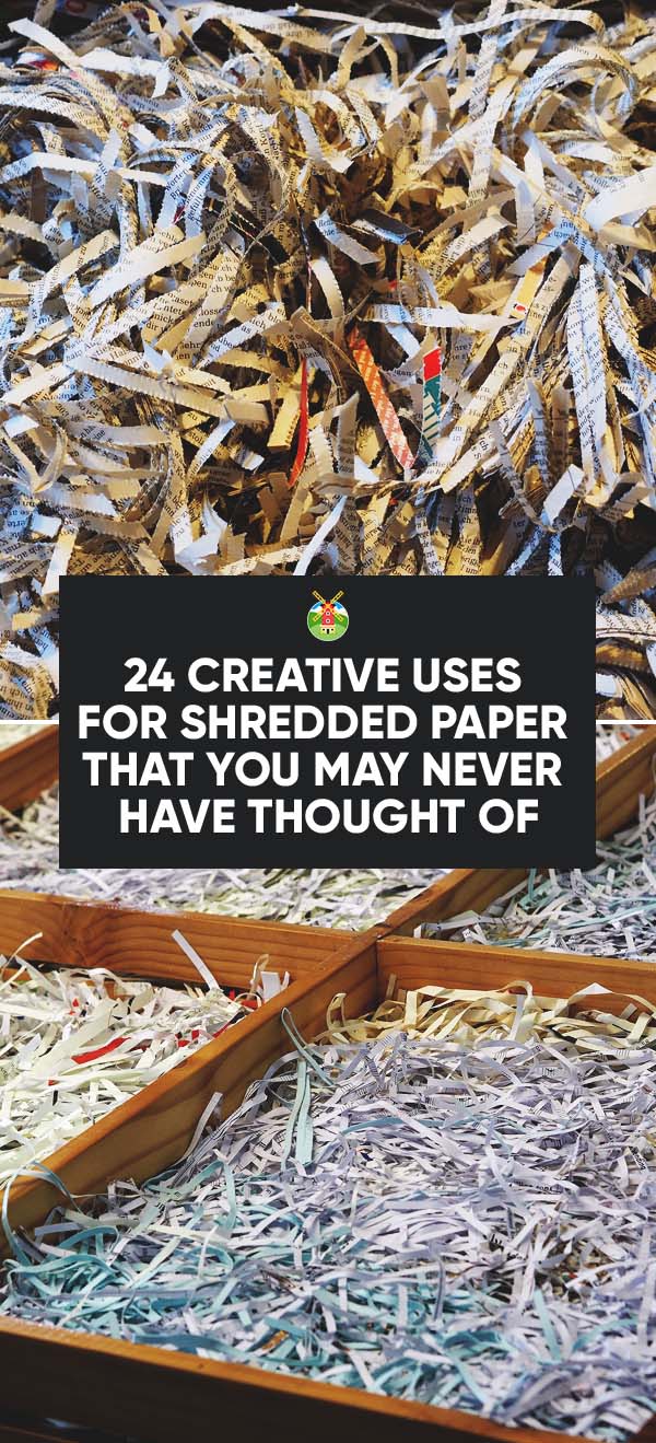 Using Shredded Paper 24 Creative Uses for Shredded Paper that You May Never Have Thought of