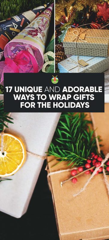 17 Unique And Adorable Ways To Wrap Gifts For The Holidays-5677