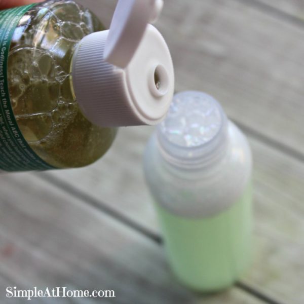 make your own aloe face wash