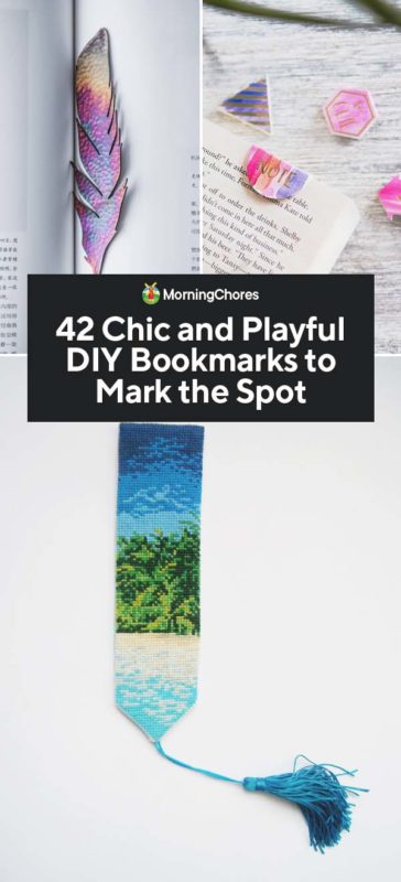 42 Chic and Playful DIY Bookmarks to Mark the Spot PIN