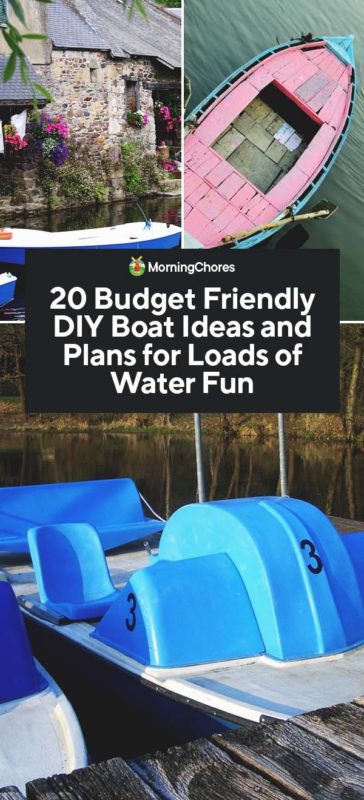 20 Budget Friendly DIY Boat Ideas and Plans for Loads of Water Fun PIN