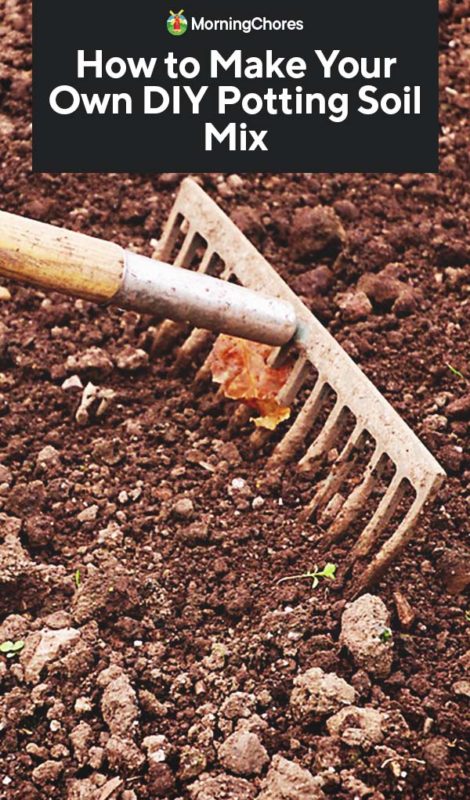 How to Make Your Own DIY Potting Soil Mix PIN
