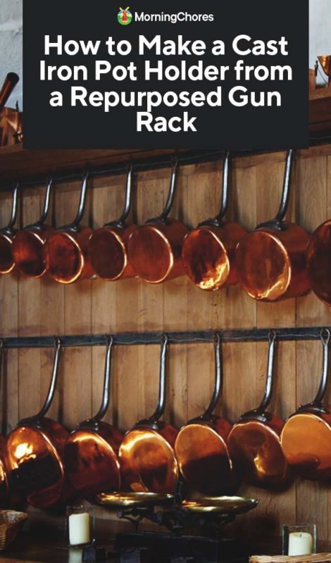 How to Make a Cast Iron Pot Holder from a Repurposed Gun Rack PIN