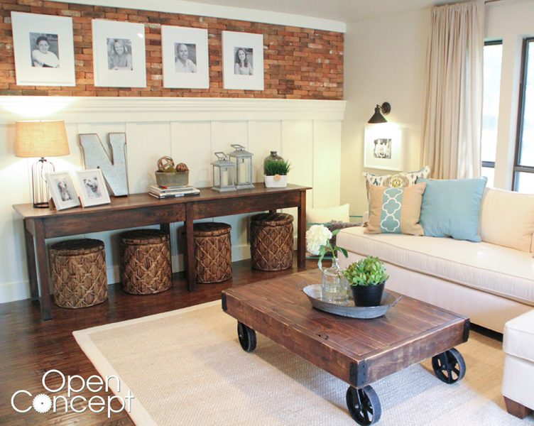Open Concept Family Room