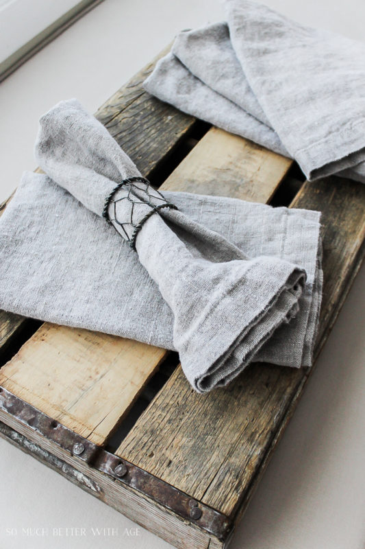 make your own linen napkins 4