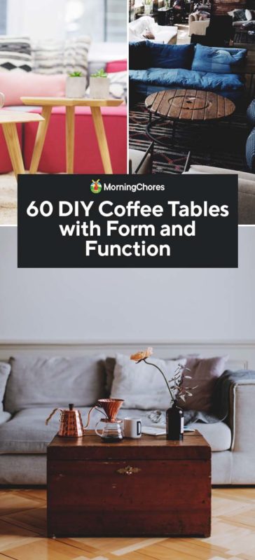 60 DIY Coffee Tables with Form and Function PIN 1